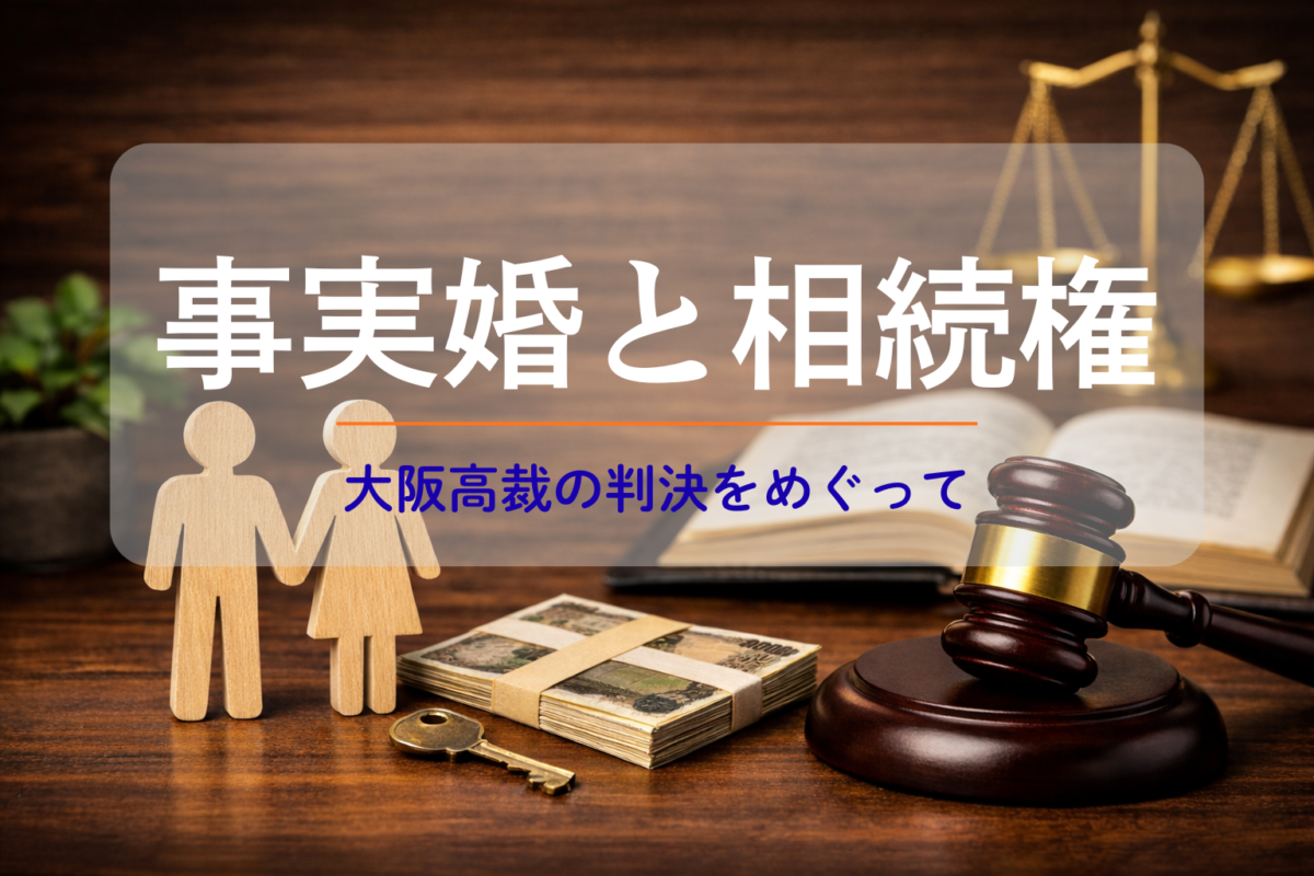 事実婚と相続権